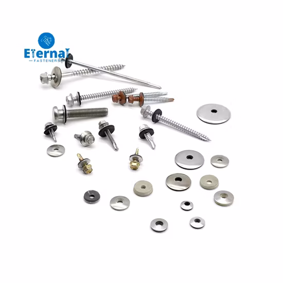 Roofing Screw Bi-Metal Self Drilling Screw Self Tapping Screw Wood Screw Drywall Chipboard Screw Furniture Screw Machine Screws Tek Screws with EPDM Washer