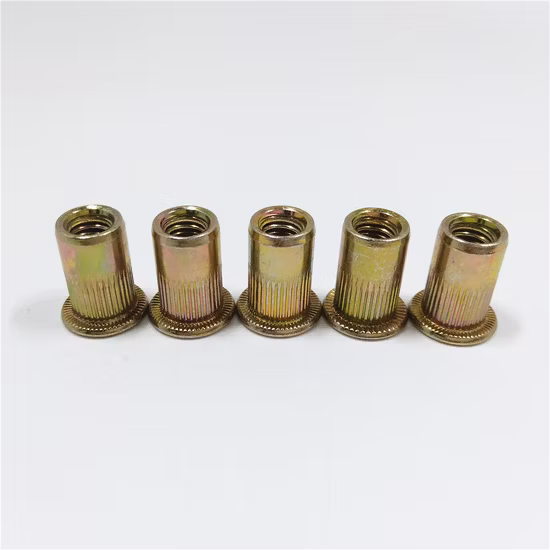 Rivnut 炭素鋼ナットサート Rivnut リベットナット ローレットボディ付きインサートナット