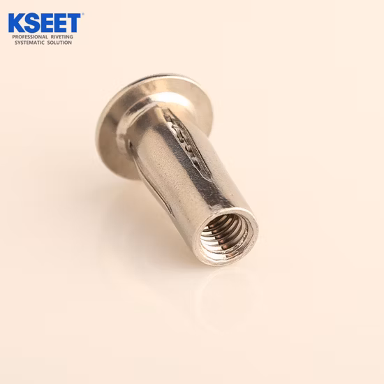 ステンレス鋼平頭すりわりリベットナット