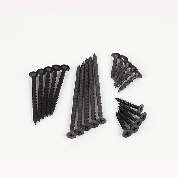 3.5*25mm 炭素鋼グレーリン酸塩フィリップビューグルヘッド乾式壁ネジ