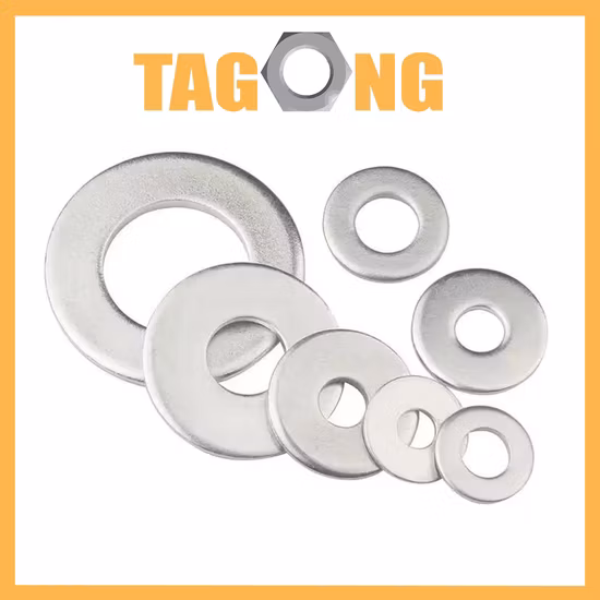 M10 チタン平ワッシャー DIN125 オートバイ車用スペーサーワッシャー